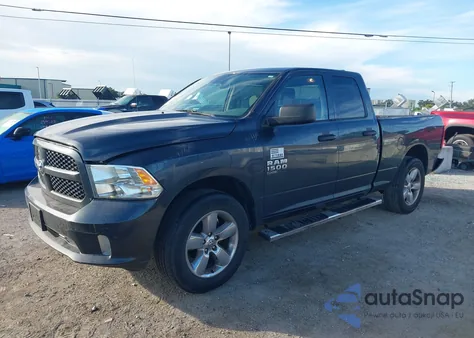 2019 Ram 1500 Classic Express 4X4 6'4 Box из США, поврежденный, VIN 1C6RR7FGXKS571553